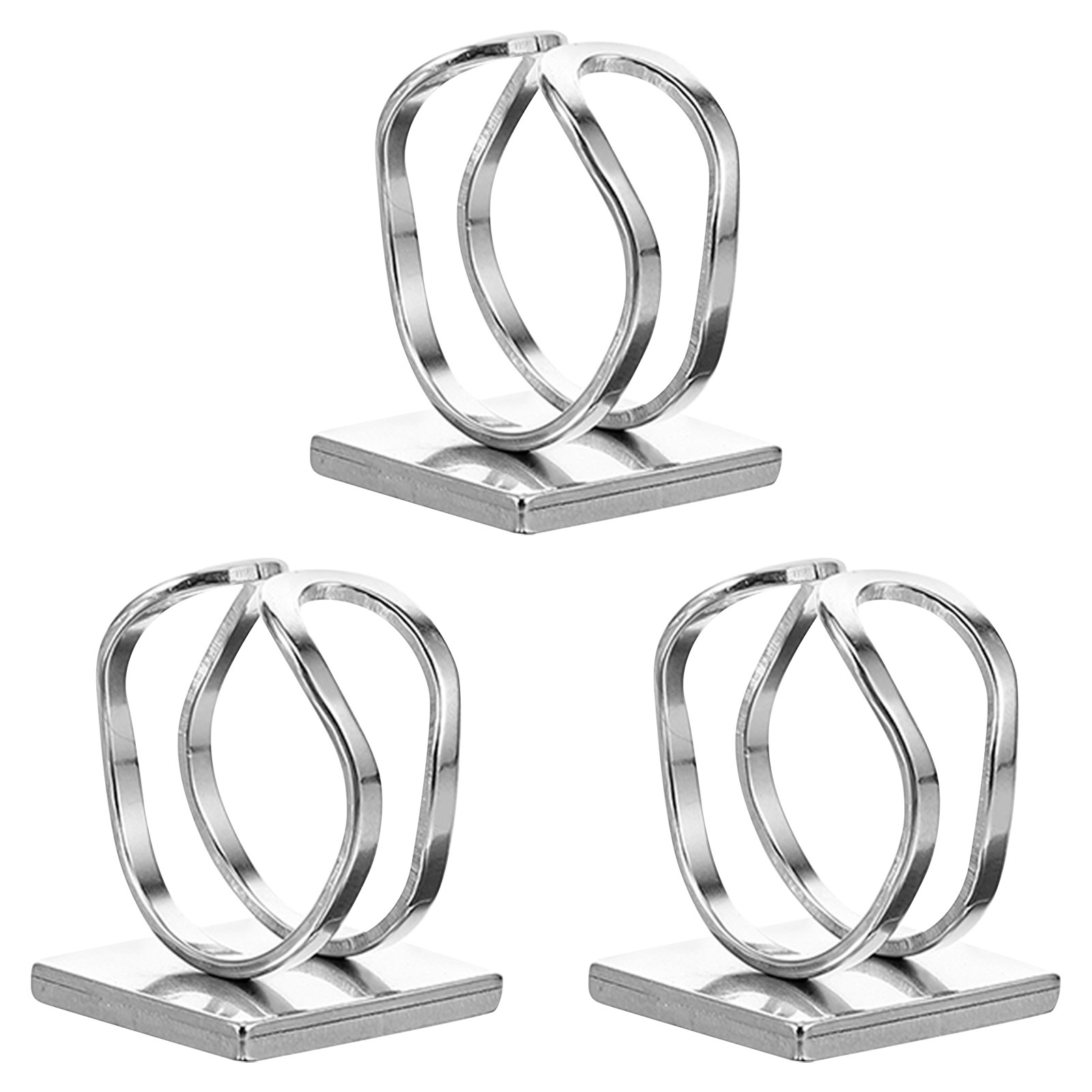 3個入り調整可能なスクエアリングベース ステンレススチール製 - Ring Blank Adjustable のレビューと価格