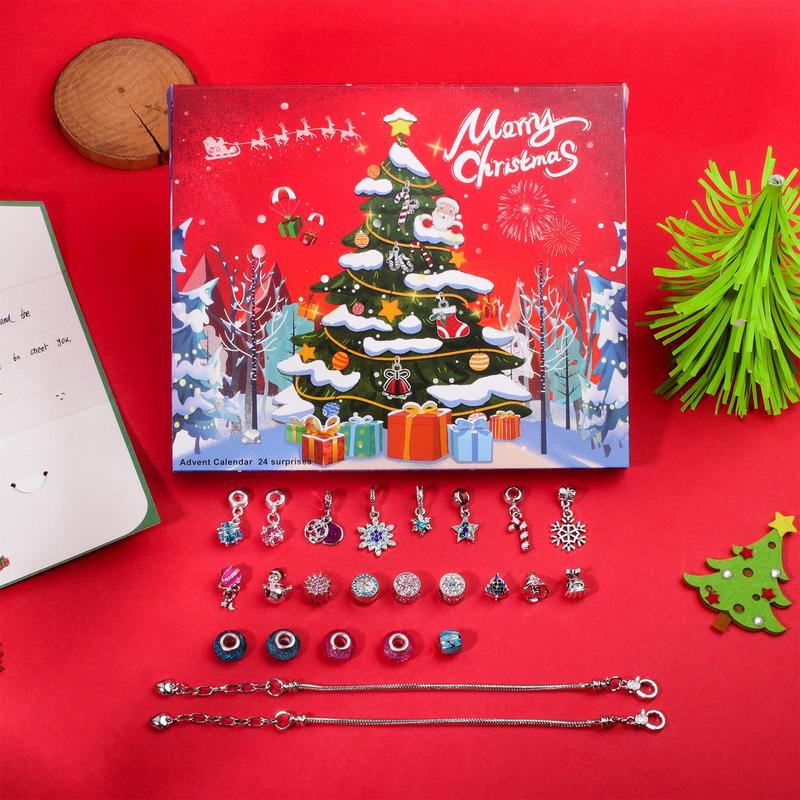 アドベントカレンダージュエリーセット、カウントダウンカレンダ - Jewelry Making Advent Calendar のレビューと価格
