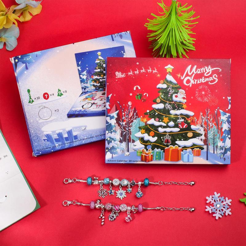 アドベントカレンダージュエリーセット、カウントダウンカレンダ - Jewelry Making Advent Calendar のレビューと価格