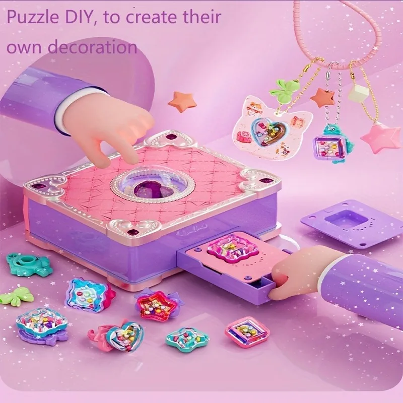3Dステッカーメーカーキット DIYジュエリー製作マシン ア - Jewelry Making Kits For Girls のレビューと価格