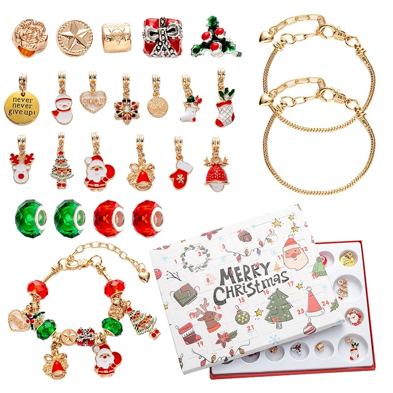 2026年クリスマスアドベントカレンダーギフト 24日間サプ - Jewelry Making Advent Calendar のレビューと価格