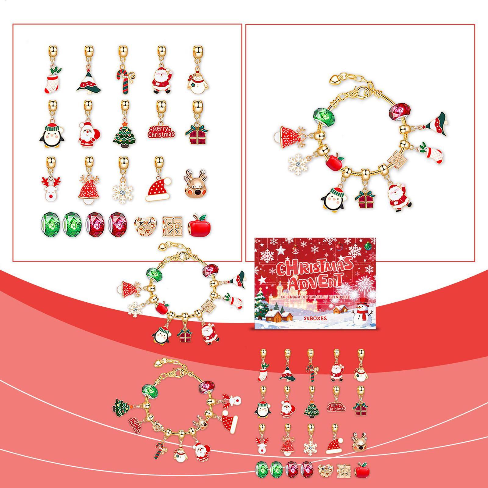 ジュエリーカレンダー アドベント 24日間 ジュエリー作り  - Jewelry Making Advent Calendar のレビューと価格