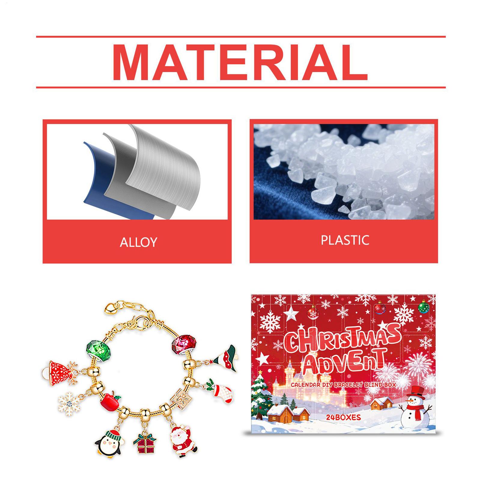 ジュエリーカレンダー アドベント 24日間 ジュエリー作り  - Jewelry Making Advent Calendar のレビューと価格
