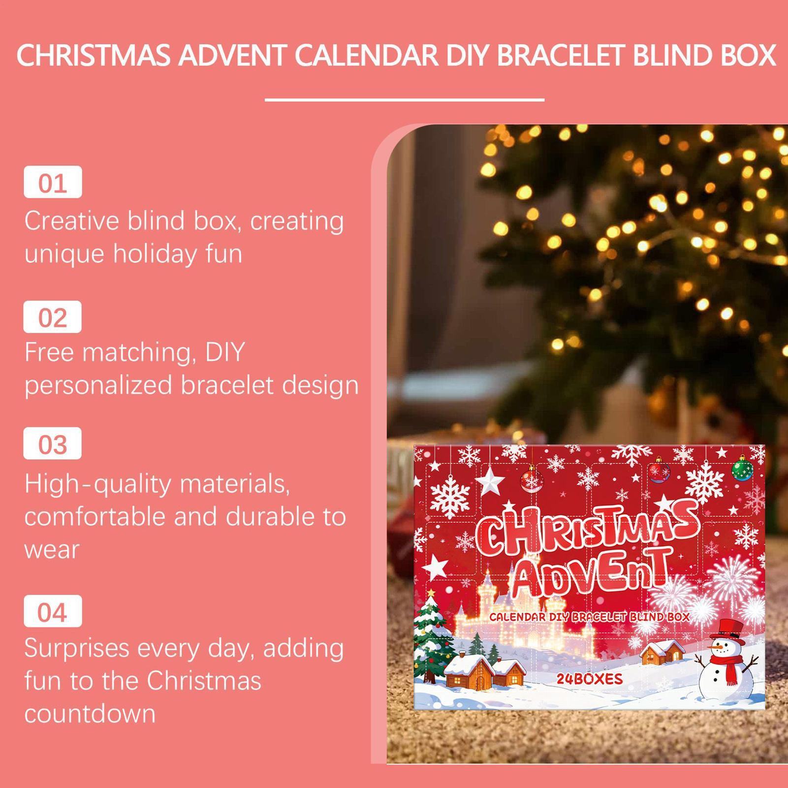 ジュエリーカレンダー アドベント 24日間 ジュエリー作り  - Jewelry Making Advent Calendar のレビューと価格