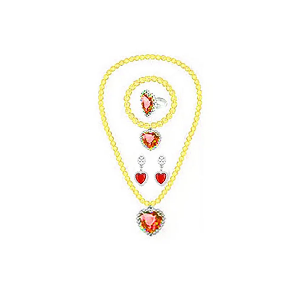 子供用ビーズネックレスとブレスレットのセット,エルザ,ソフィ - Jewelry Making Kits For Girls のレビューと価格