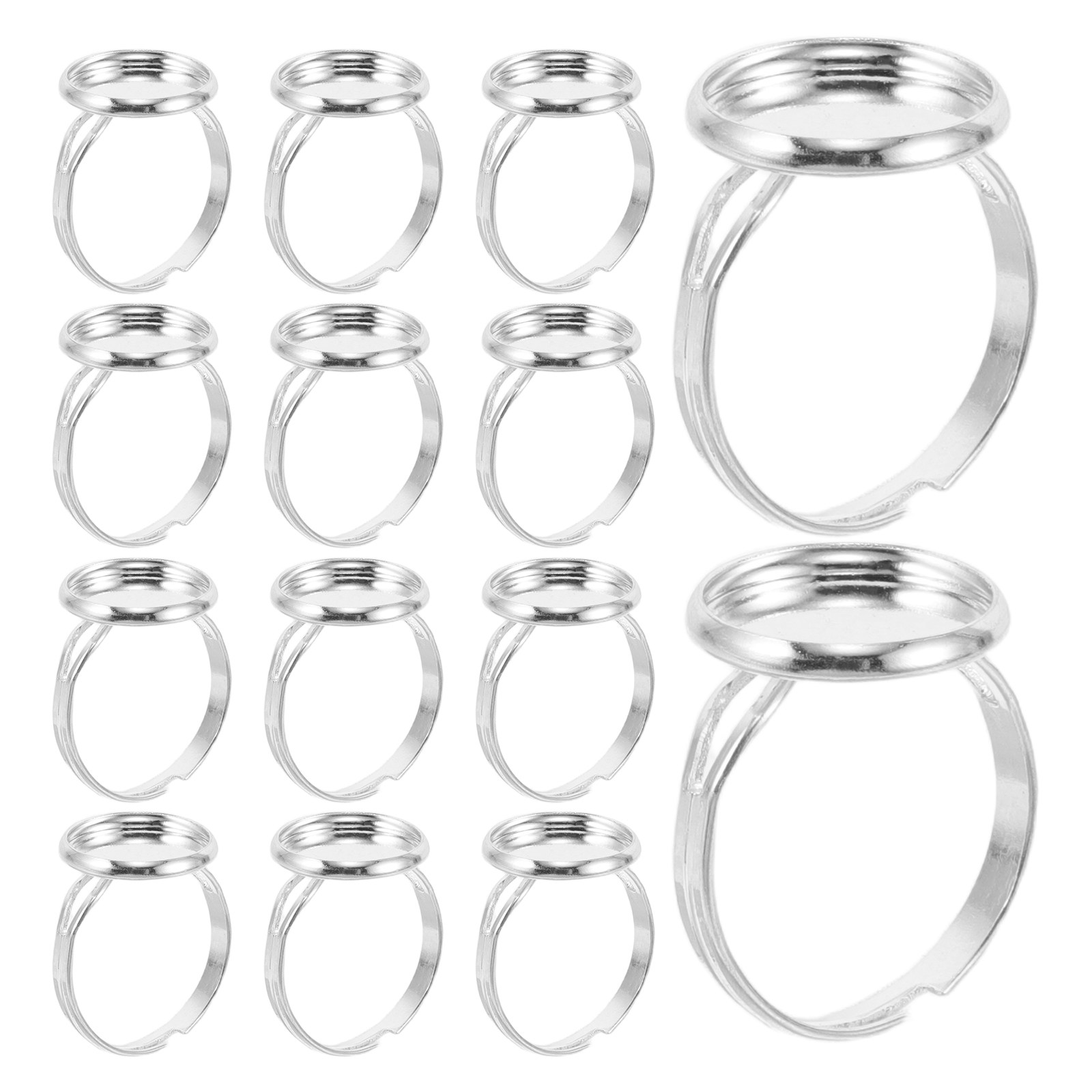 60個入り調整可能なリングベース、ブランクリングセッティング - Ring Blank Adjustable のレビューと価格
