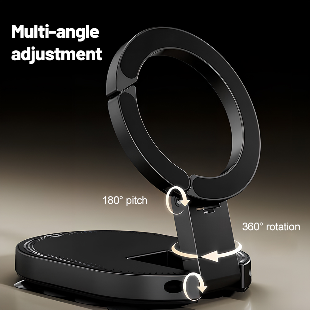 360 °   回転式3-in-1吸盤式マグネット携帯ホルダ - Ring Blank Adjustable のレビューと価格