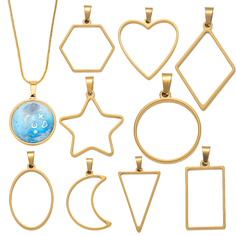 5個入り ステンレス製 オープンバック レジンモールド ペン - Jewelry Making Mold のレビューと価格