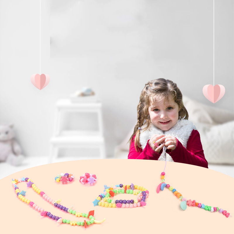 女の子 DIY ビーズセットジュエリー作成キット子供のための - Jewelry Making Kits For Girls のレビューと価格