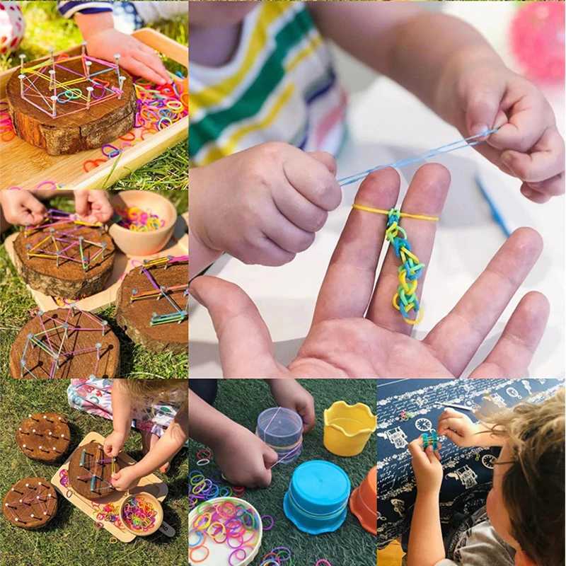 ゴムバンド織機 DIY 手作りブレスレット作成キットビーズの - Jewelry Making Kits For Girls のレビューと価格