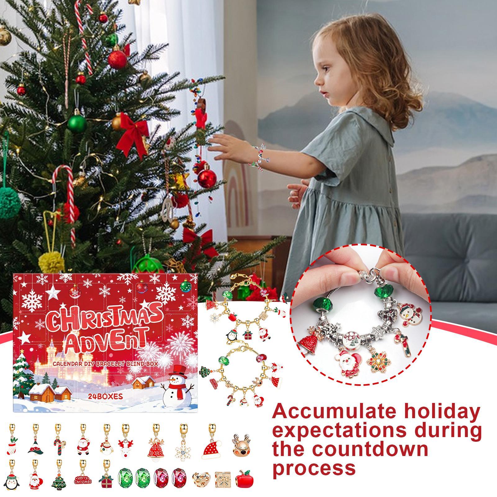ジュエリーカレンダー アドベント 24日間 ジュエリー作り  - Jewelry Making Advent Calendar のレビューと価格