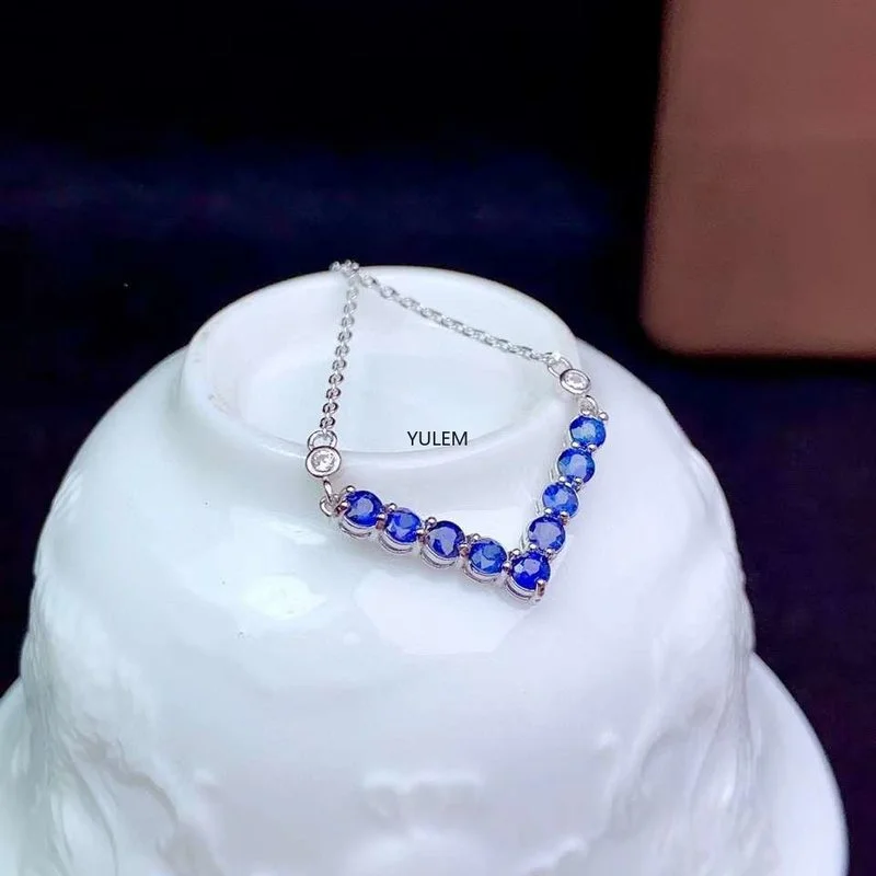 ユレム-ジュエリー作り用の天然aaaaサファイアチャーム、マ - Jewelry Making University のレビューと価格