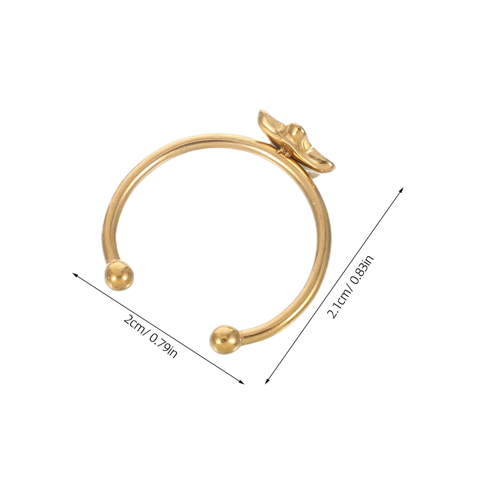 10個入りステンレススチールリング ブランクベース 調整可能 - Ring Blank Adjustable のレビューと価格