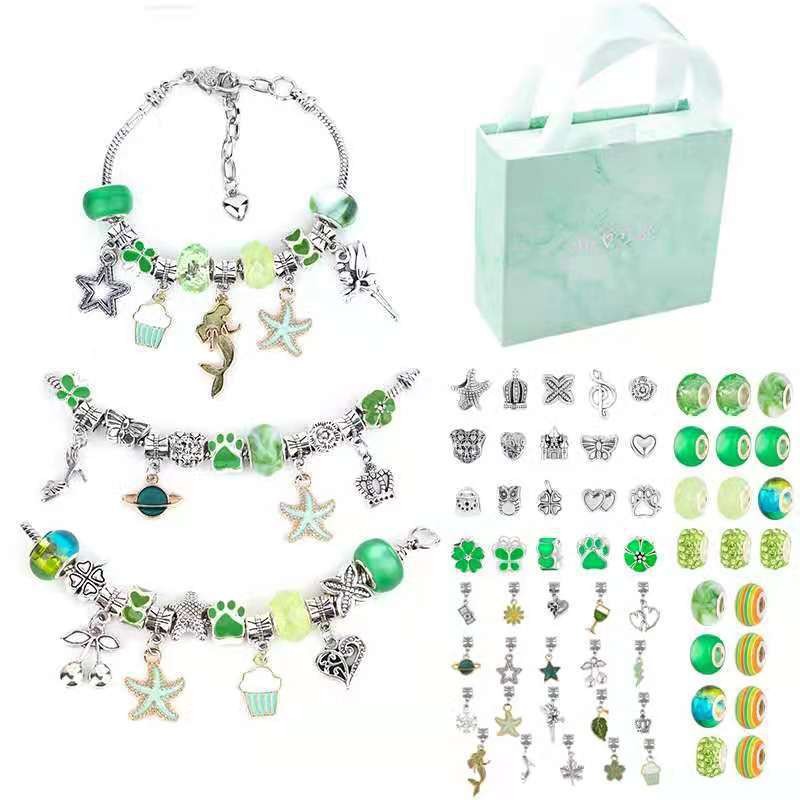 ブレスレットを作るためのアクセサリー,ユニコーンジュエリーを - Jewelry Making Kits For Girls のレビューと価格