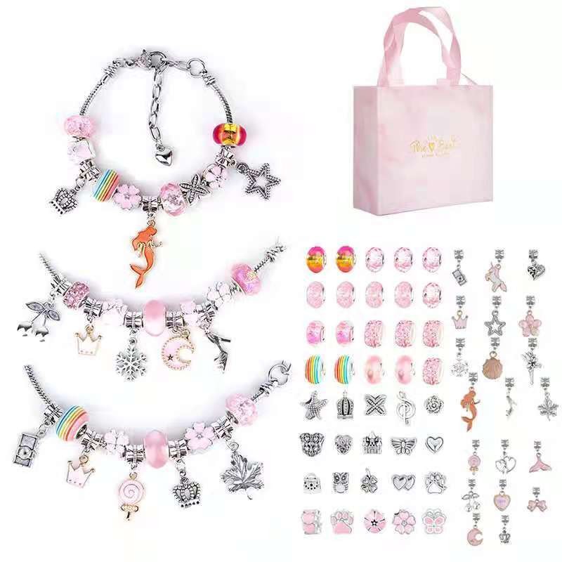 ブレスレットを作るためのアクセサリー,ユニコーンジュエリーを - Jewelry Making Kits For Girls のレビューと価格