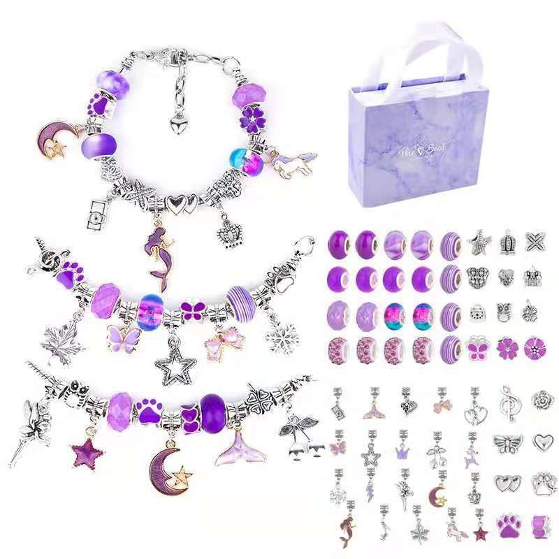 ブレスレットを作るためのアクセサリー,ユニコーンジュエリーを - Jewelry Making Kits For Girls のレビューと価格