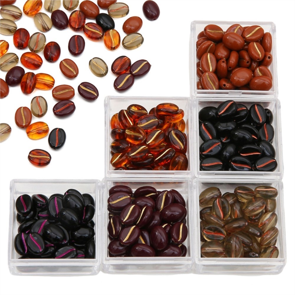 30 ピース/ロット 11 × 8 ミリメートルアクリルコー - Jewelry Making Materials Wholesale のレビューと価格