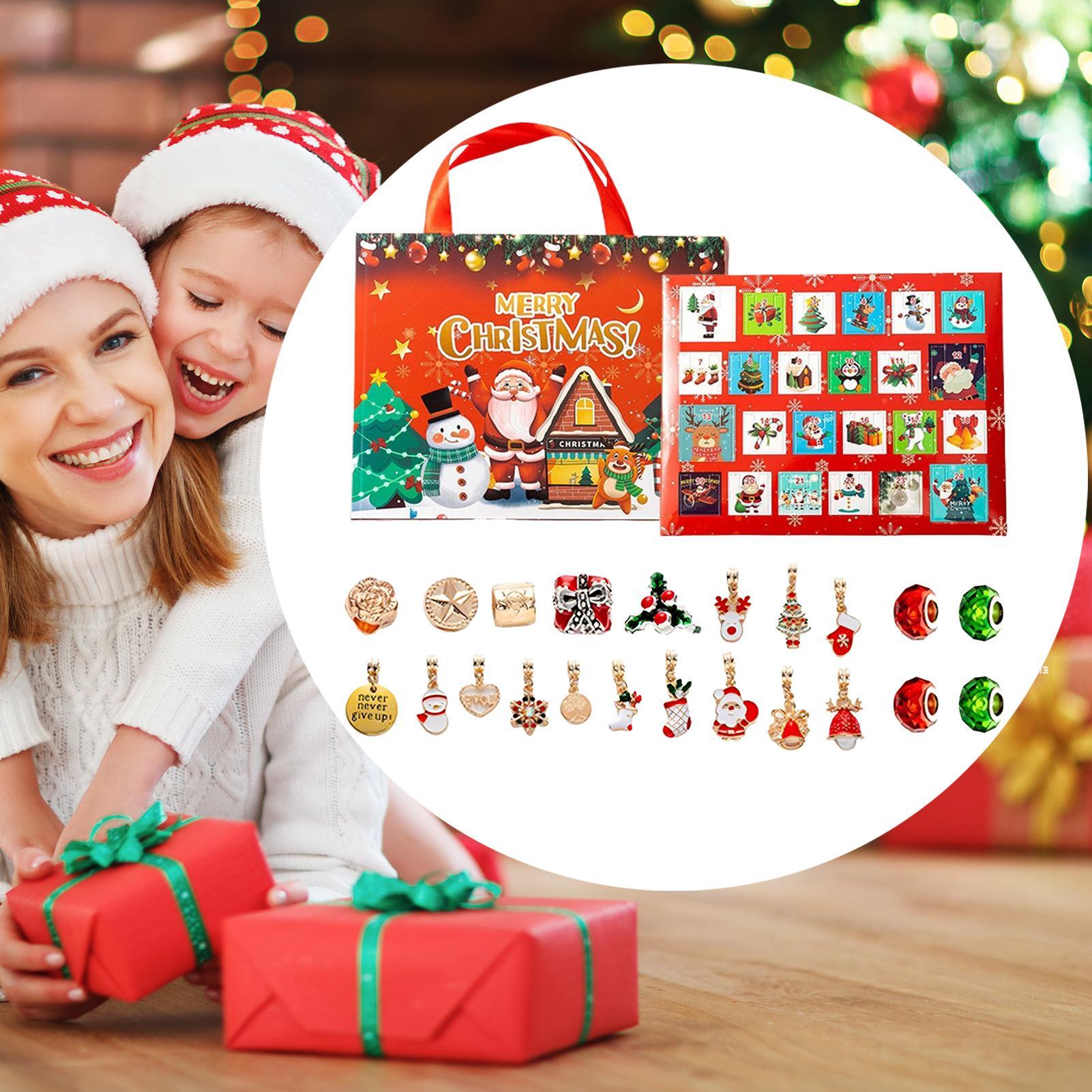 クリスマスカウントダウンアドベント クリスマスブレスレット作 - Jewelry Making Advent Calendar のレビューと価格