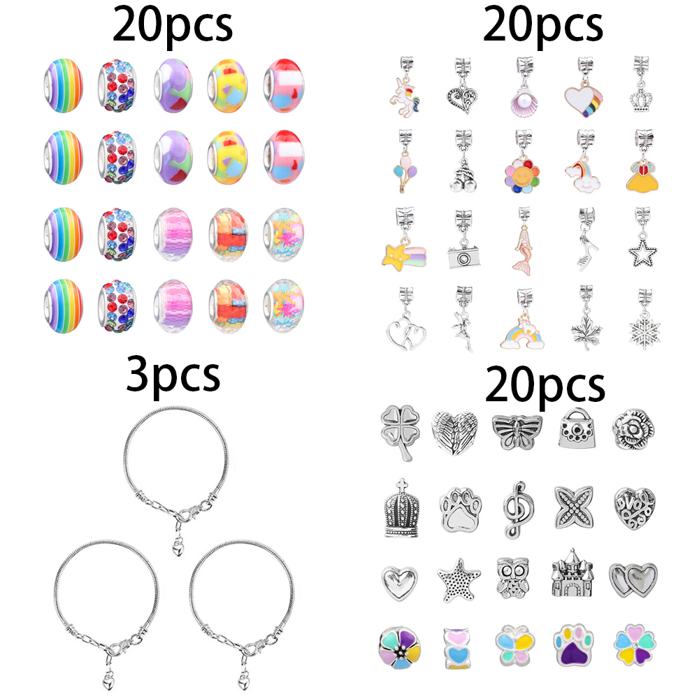 ジュエリー,ネックレス,ブレスレット,ネックレスなどを作るた - Jewelry Making Kits For Girls のレビューと価格