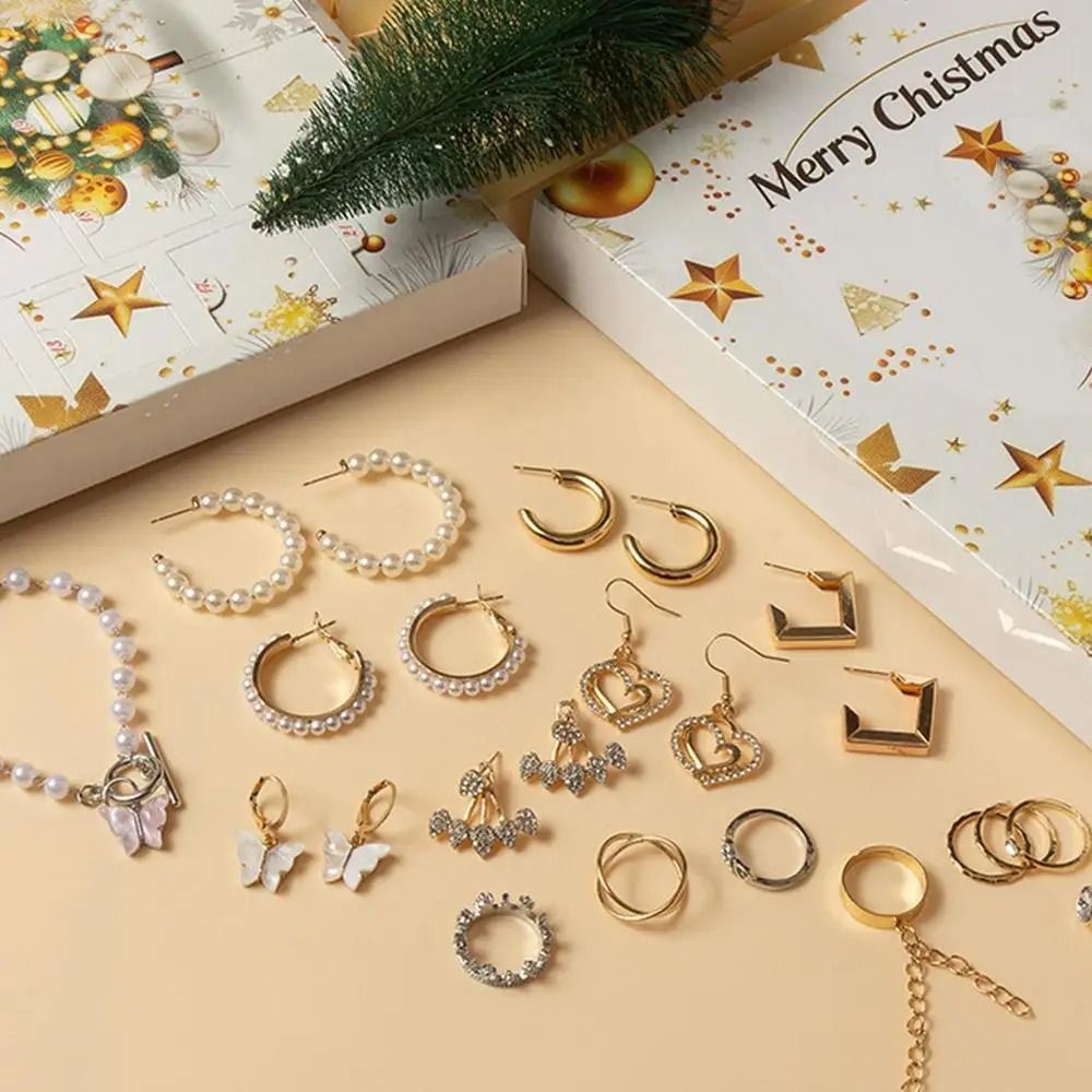 2024年DIYクリスマスアドベントカレンダー新年ギフト合金 - Jewelry Making Advent Calendar のレビューと価格