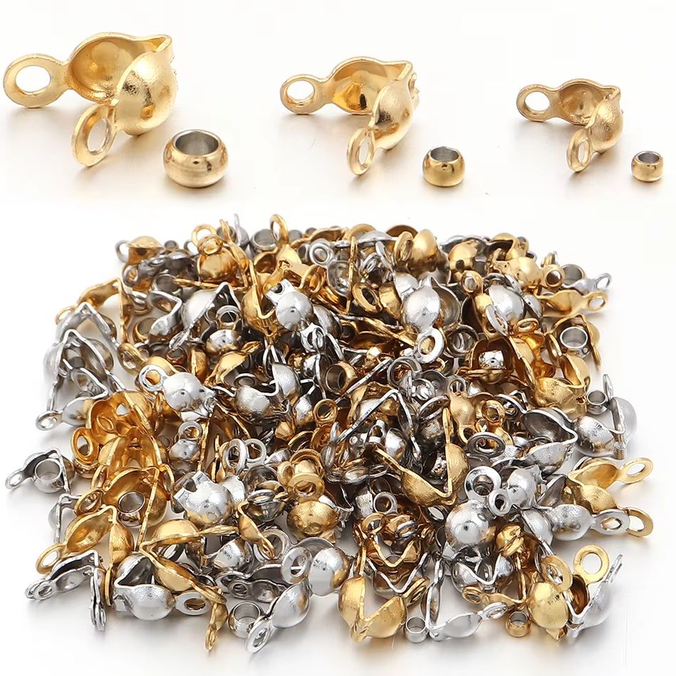 40～200個入り ステンレス製 コネクター クラスプ クリ - Jewelry Making Beads のレビューと価格
