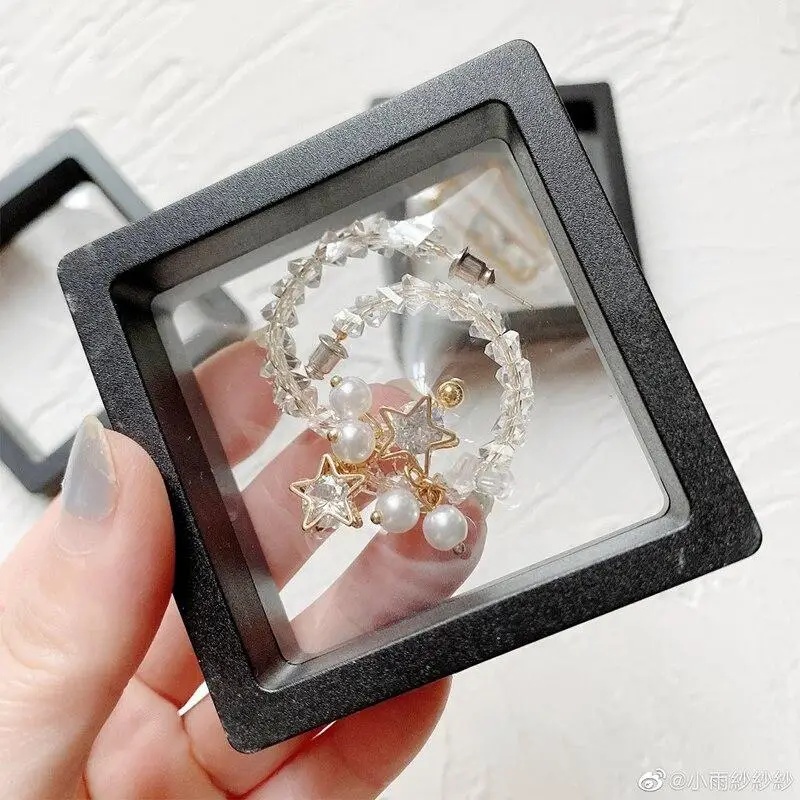 20 個クリアビュー 3D フローティングディスプレイケース - Jewelry Making Tray のレビューと価格