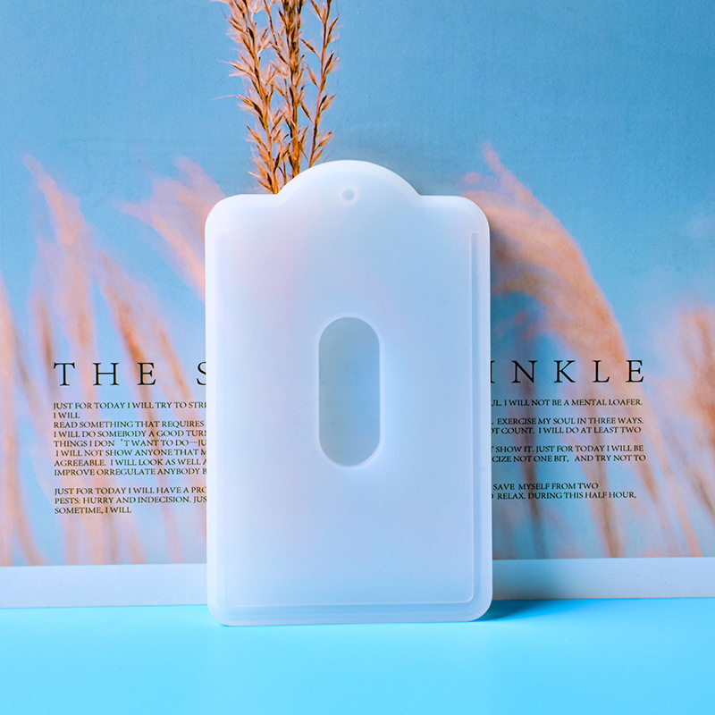 1ピースカードカバー型diyエポキシ樹脂ホルダーuv接着剤シ - Jewelry Making Mold のレビューと価格