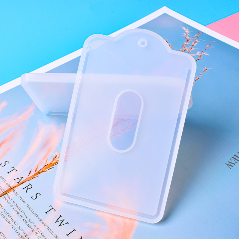 1ピースカードカバー型diyエポキシ樹脂ホルダーuv接着剤シ - Jewelry Making Mold のレビューと価格