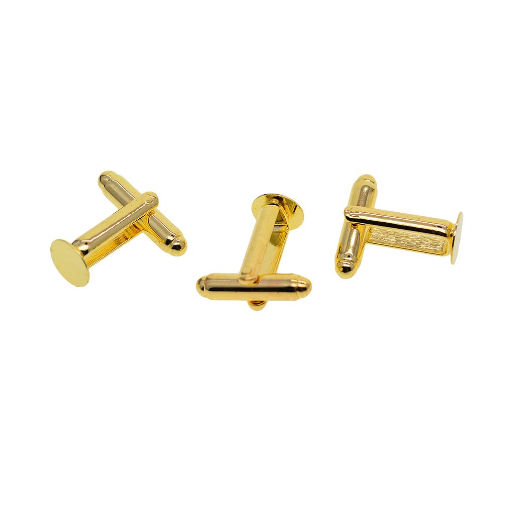 メンズカフスボタンベースカボションセッティングトレイジュエリ - Jewelry Making Business のレビューと価格
